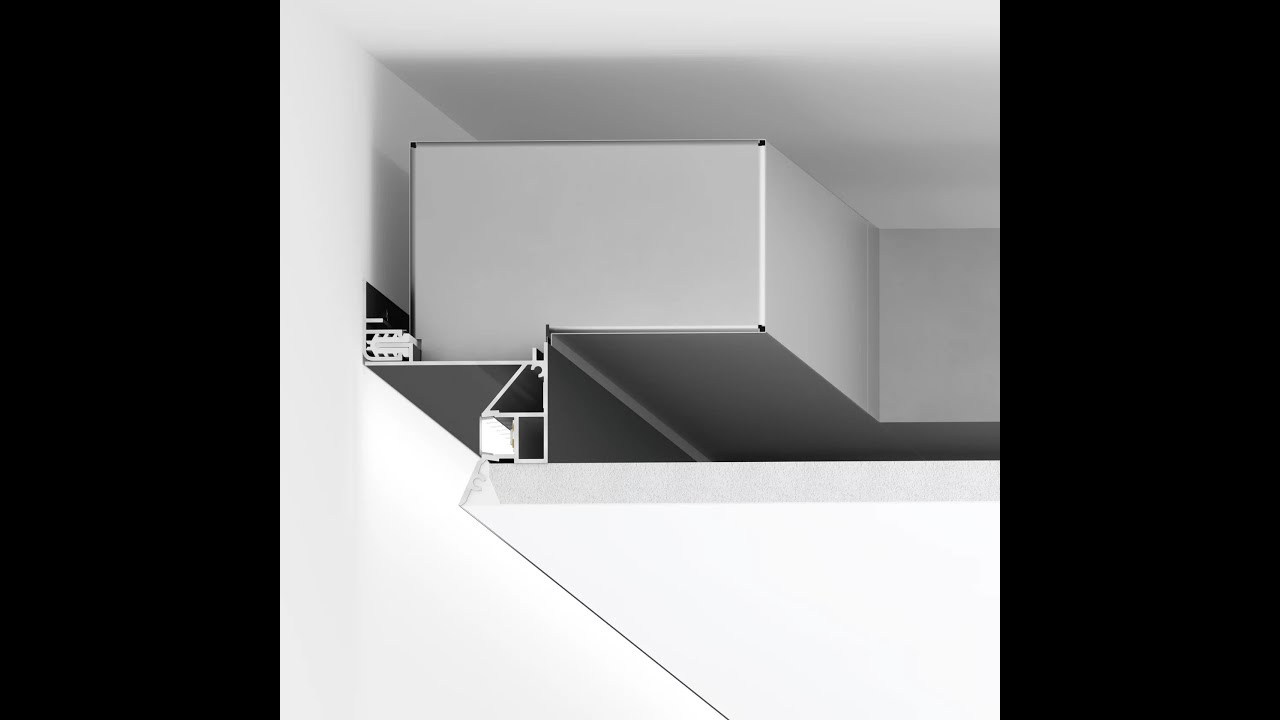 Теневой профиль для гипсокартона Теневой профиль для натяжных потолков. Студия интерьерных решений SUNHOUSE. Натяжные потолки, шторы, текстиль