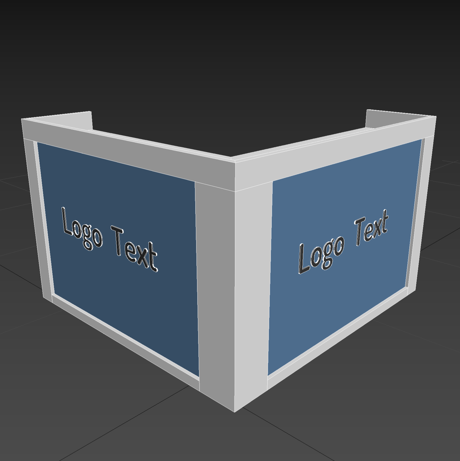 3D-модель промостойки №002