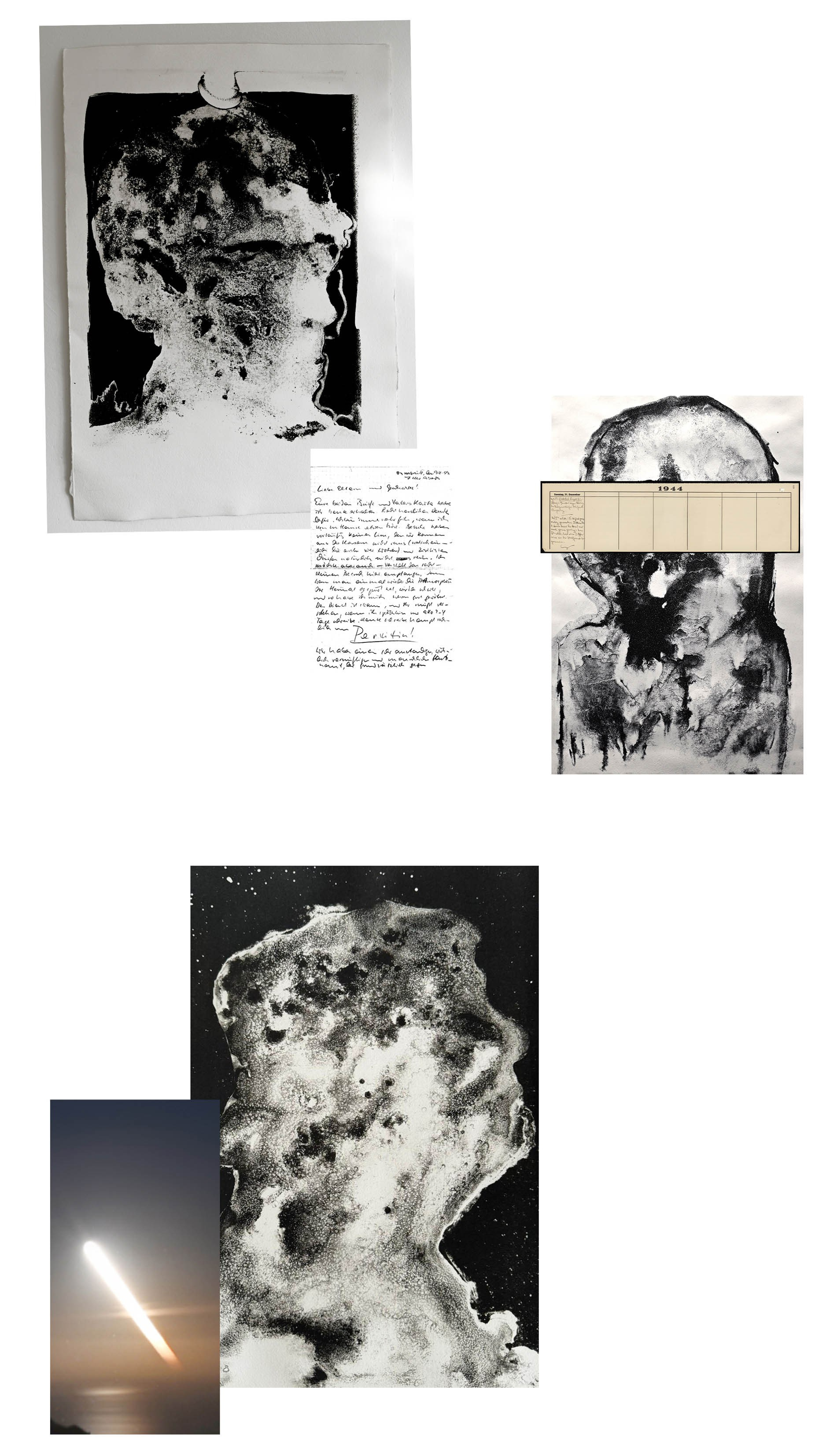 Книга «Dear parents, please send me bacon and Pervitin» художницы Уши Гроос. Private image