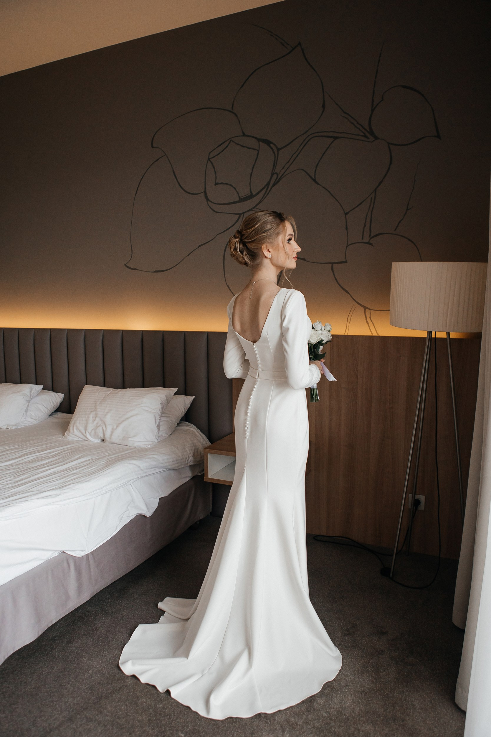 Свадебная фотосессия на Северном Речном вокзале в Москве. Свадебный фотограф в Москве Дарья Олендарёва