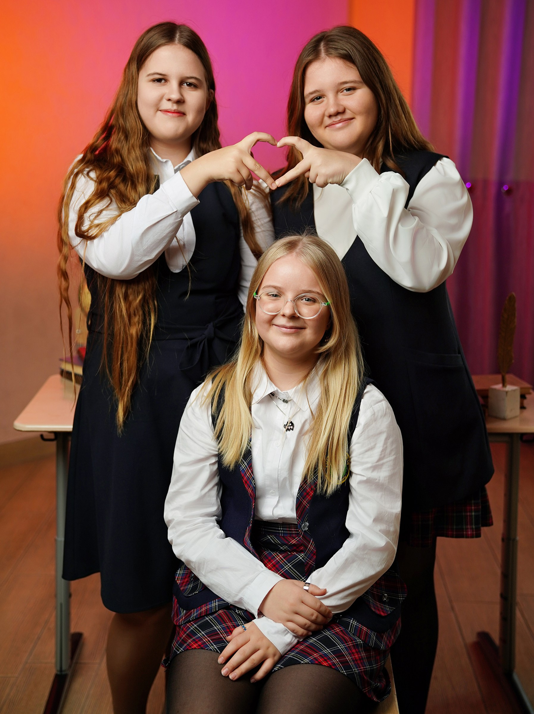 Виньетка + портреты. GOTRA — выпускные альбомы в Тюмени