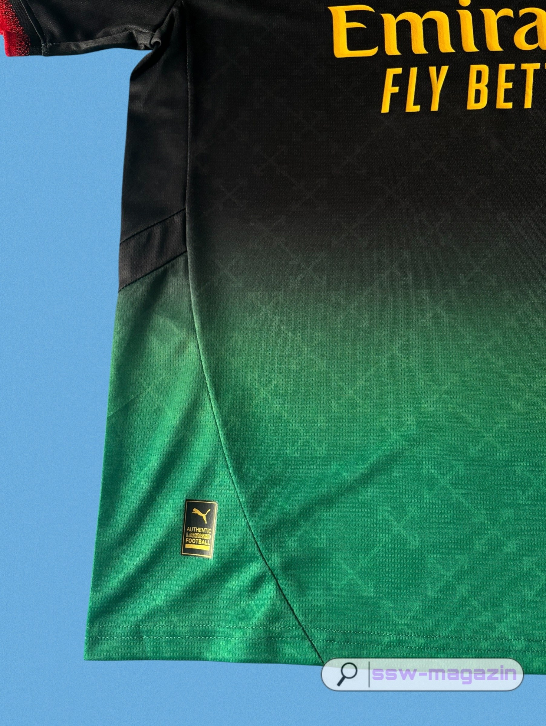 Футболка AC Milan Off White чёрная купить. Футбольный магазин — ssw_magazin