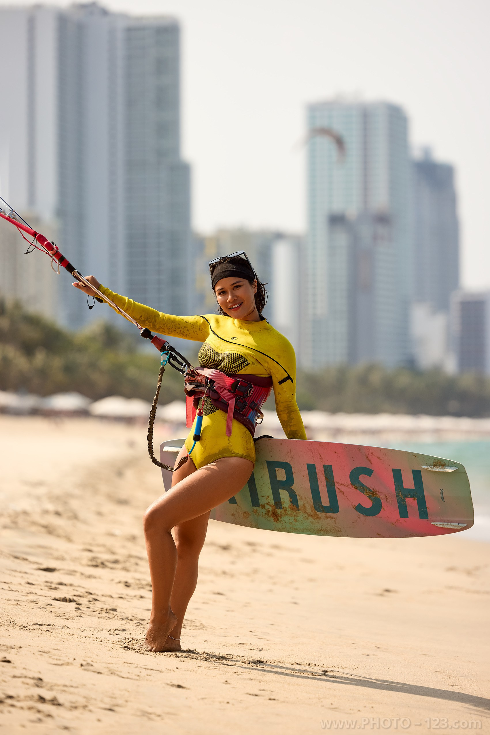 Skyline Kiteboarder