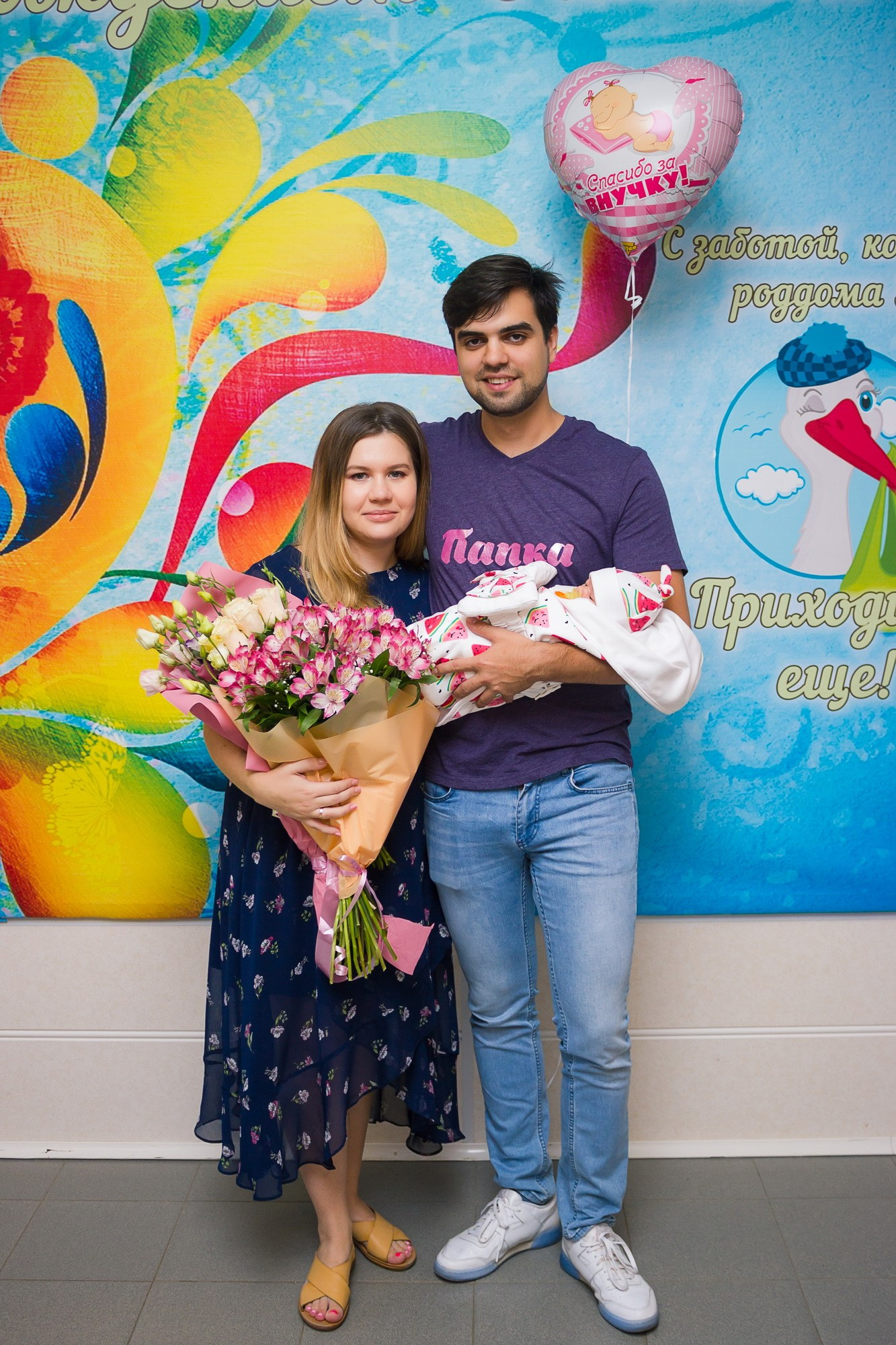 Выписка из роддома (Красный). Фотограф в Волгограде и Волжском Наталья Фирсова