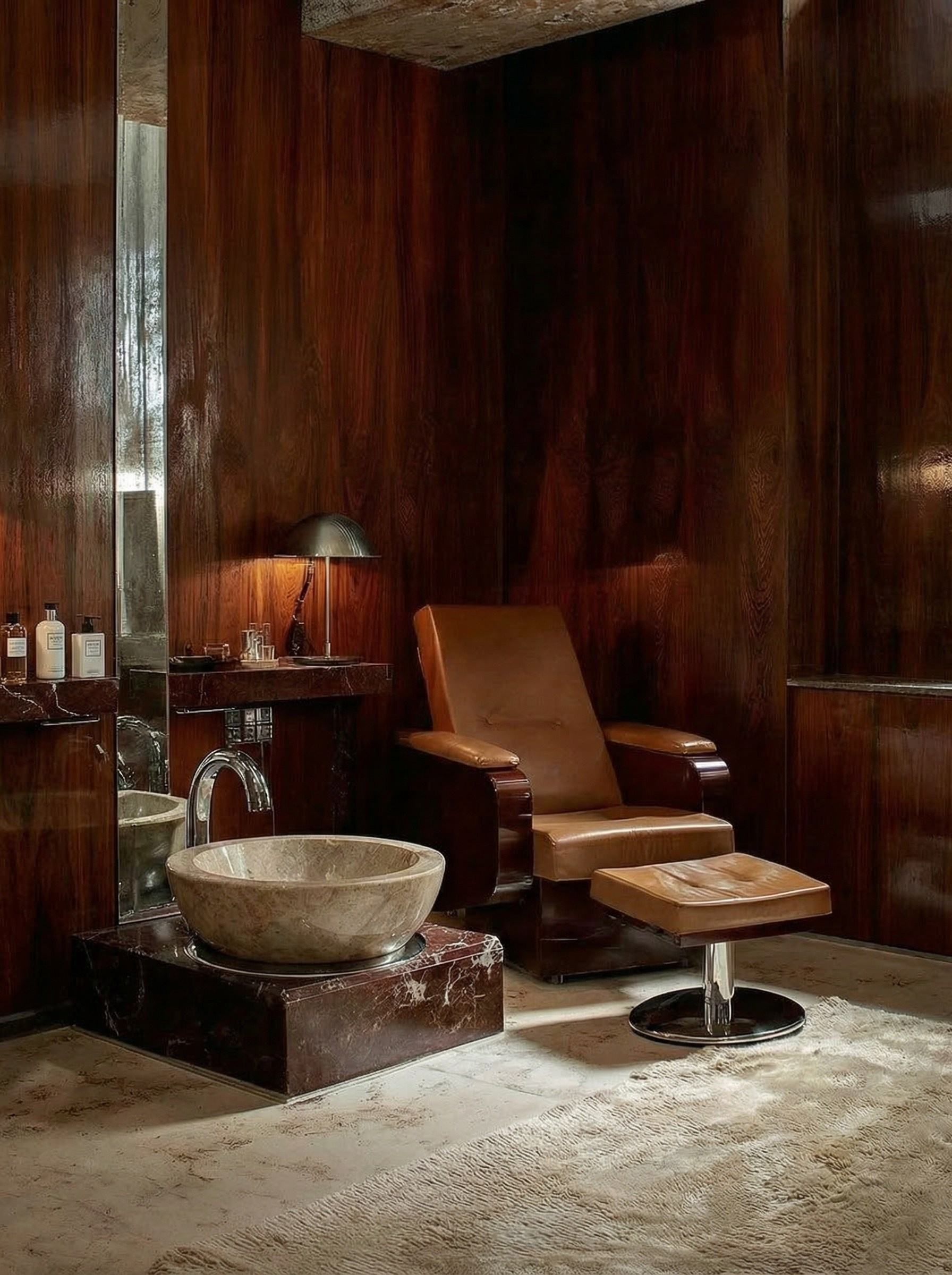 Muse Beauty Salon — AI Concept. Glukhova Elizaveta — AI Creator & 3D Visualizer for Interior, Fashion & Beauty Brands