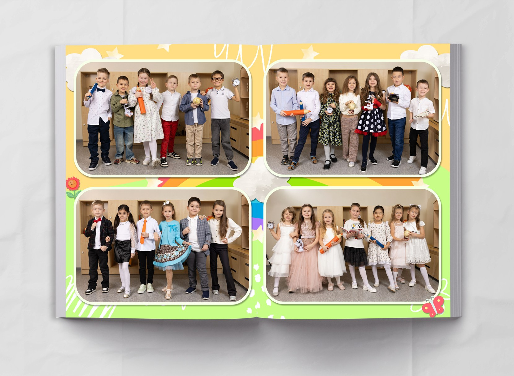 Детский сад. МОСФОТОБУК Выпускные альбомы Москва