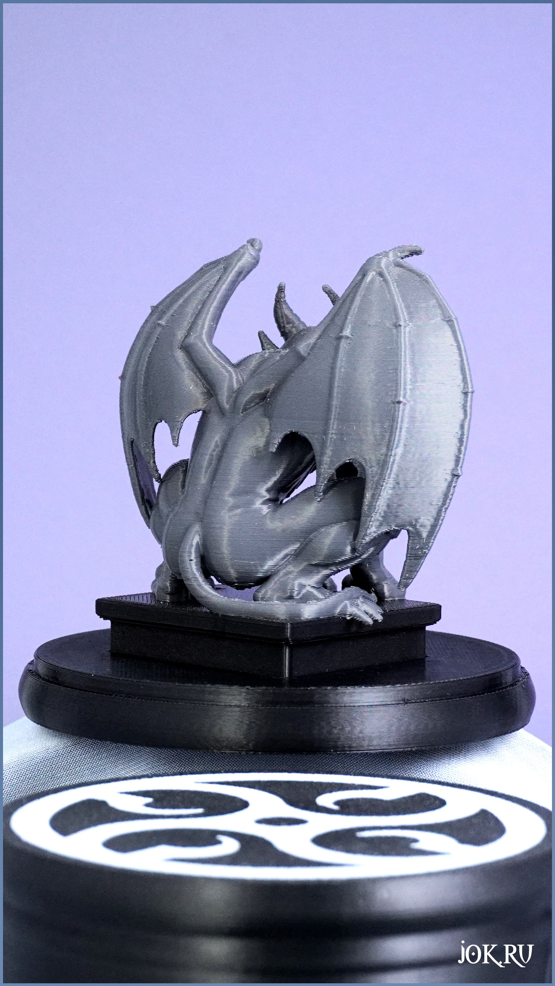 Миниатюра персонажа из фэнтези‑игры, изготовленная методом 3D‑печати