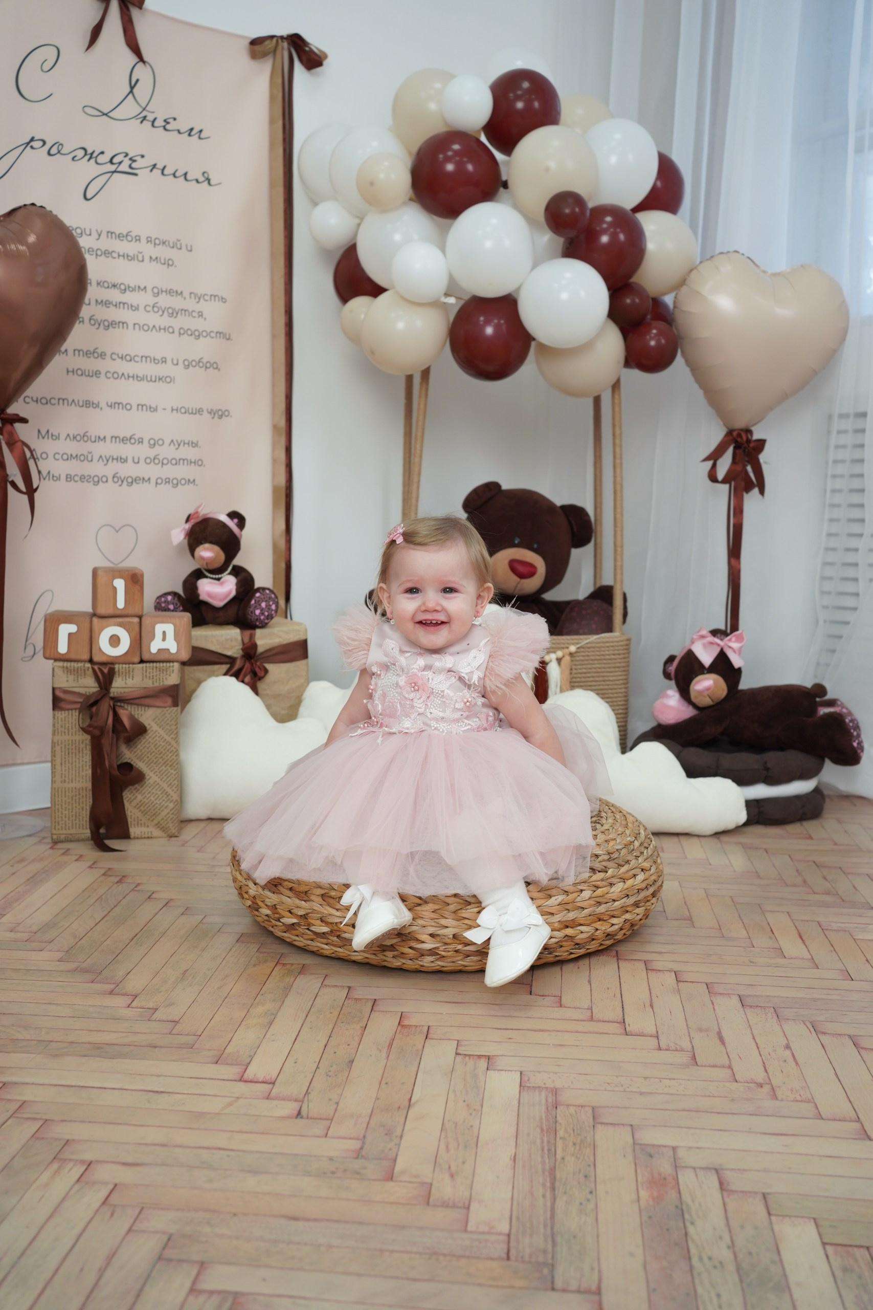 Фотоссесия на Годик для Девочки. Детская Фотостудия ГОДОВАСИКИ в Санкт-Петербурге фотосесия на годик