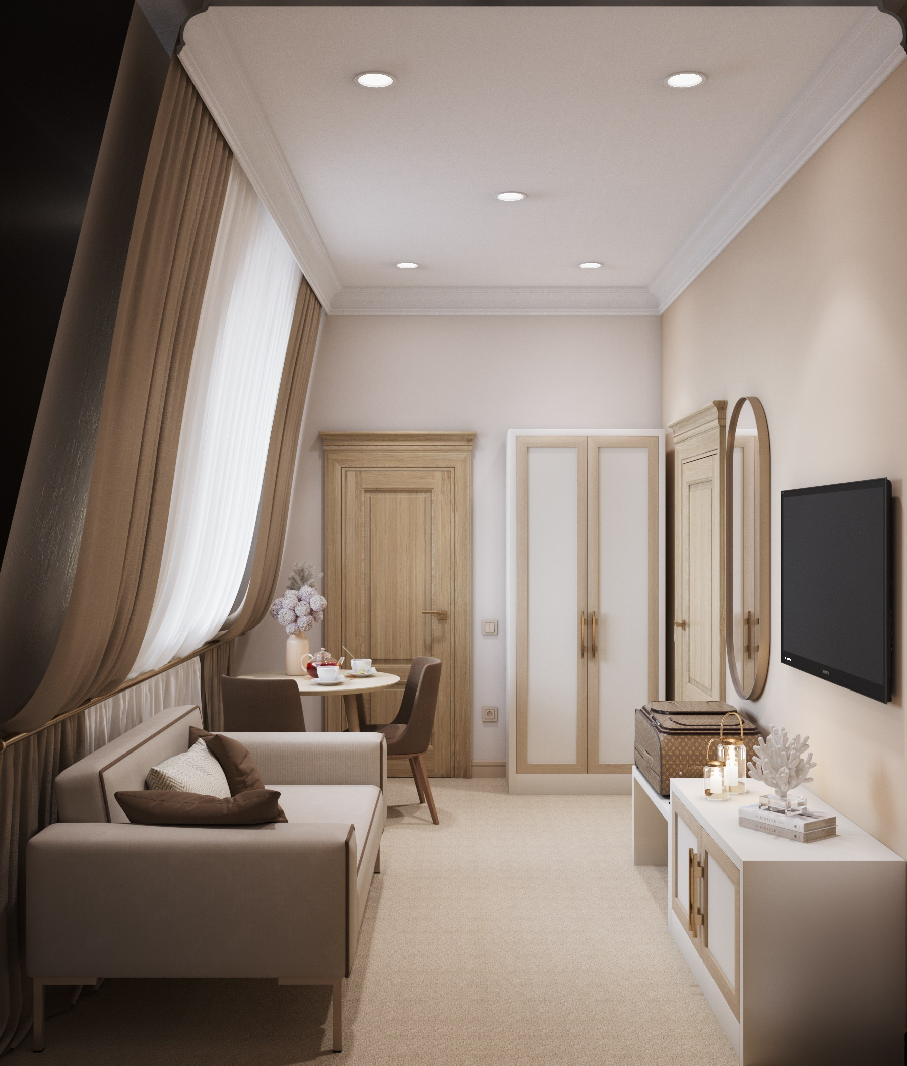 Дом Причта Храма Воскресения Христова (2021 гг) г Кемерово. Дизайнер для Ваших уникальных интерьеров Панихина Наталья