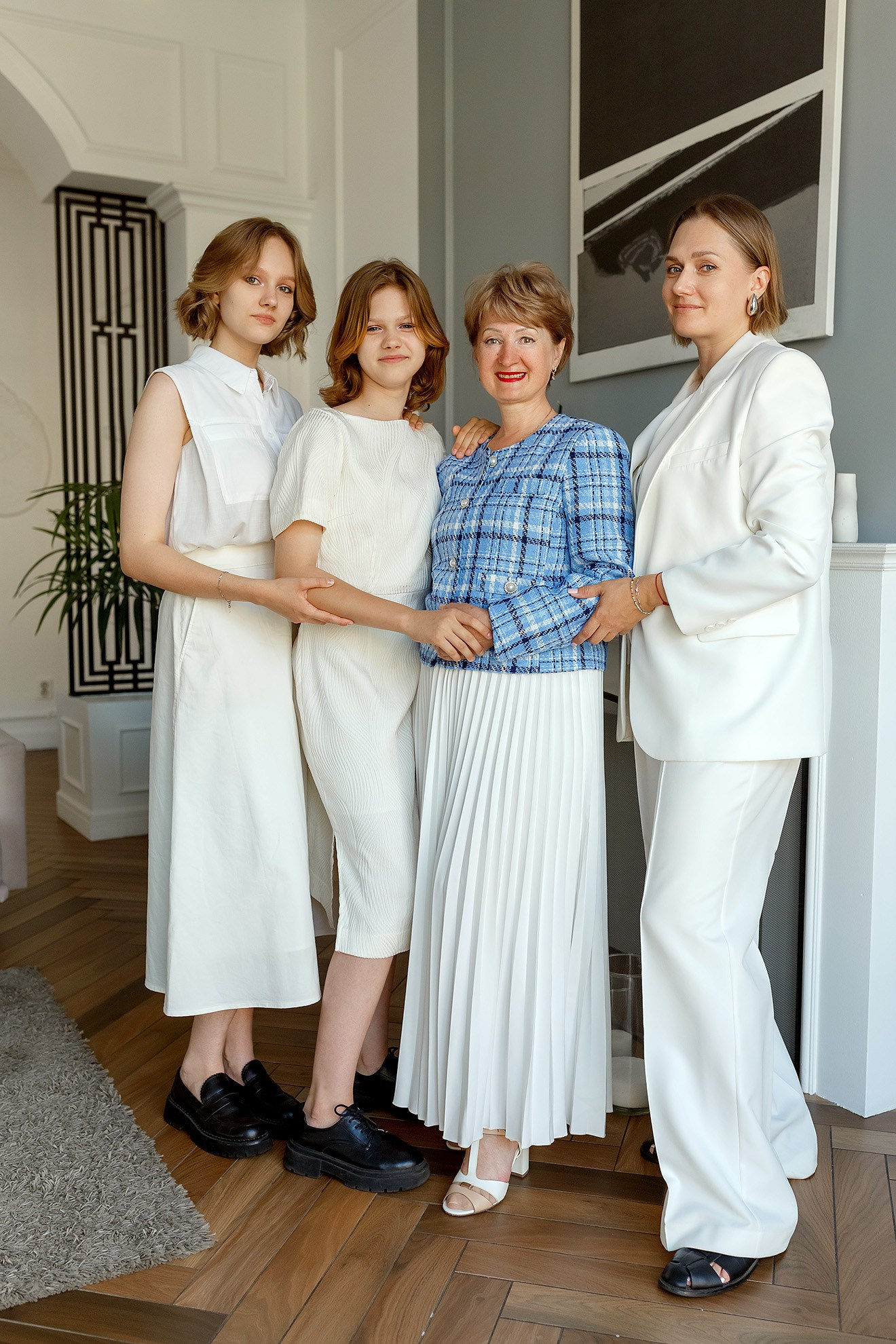 Съёмка большой семьи. Фотограф в Санкт-Петербурге Наталья Макарова