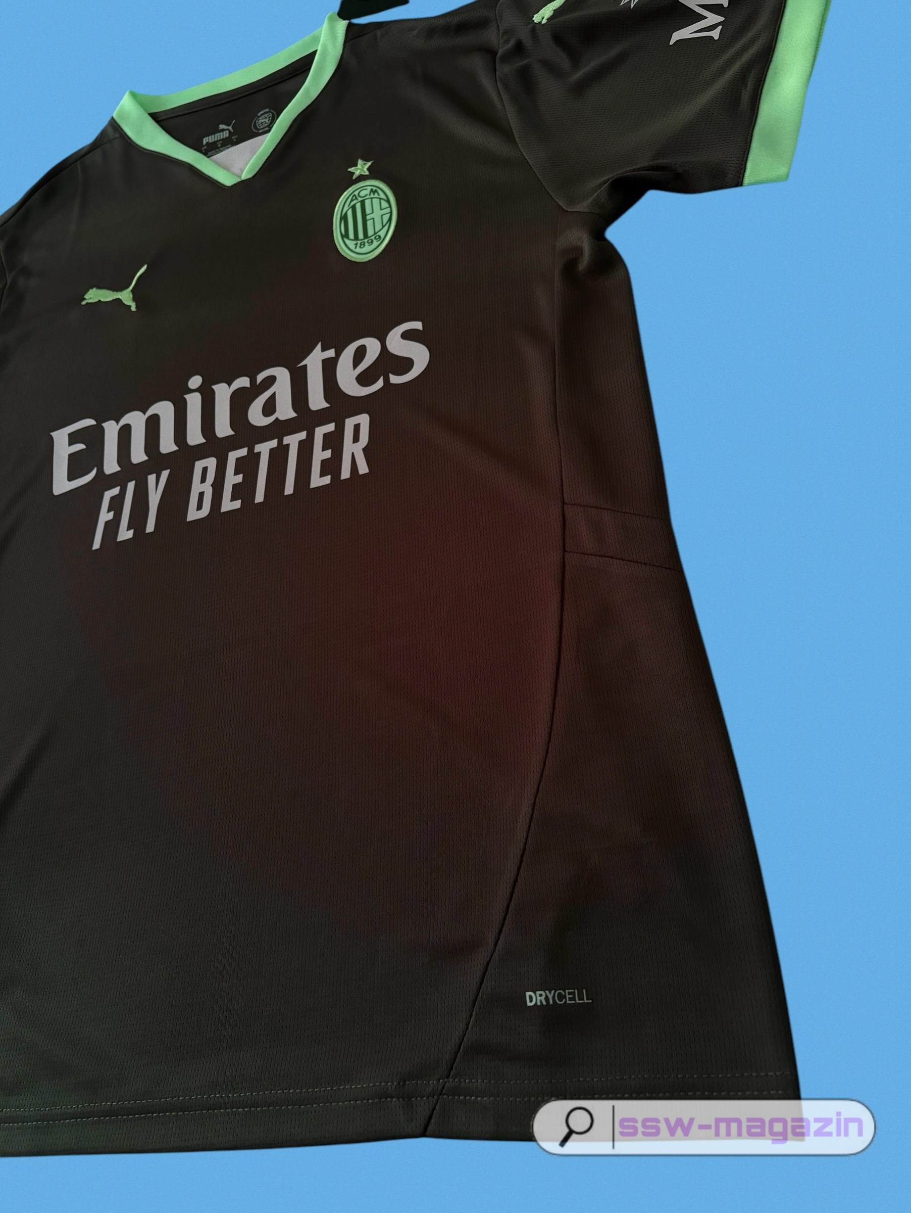 Чёрная джерси Milan 2024-2025 купить. Футбольный магазин — ssw_magazin