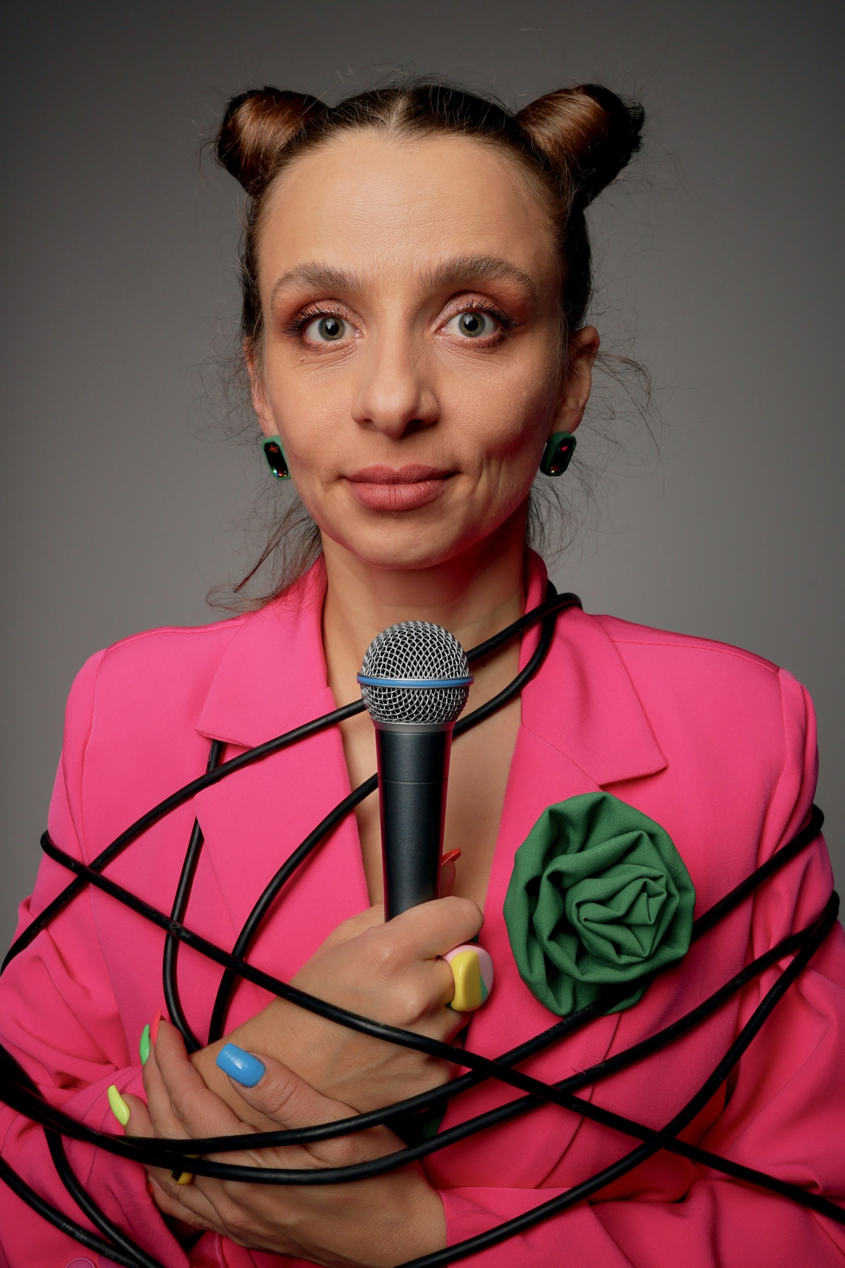 Фотосессия в студии для ведущей