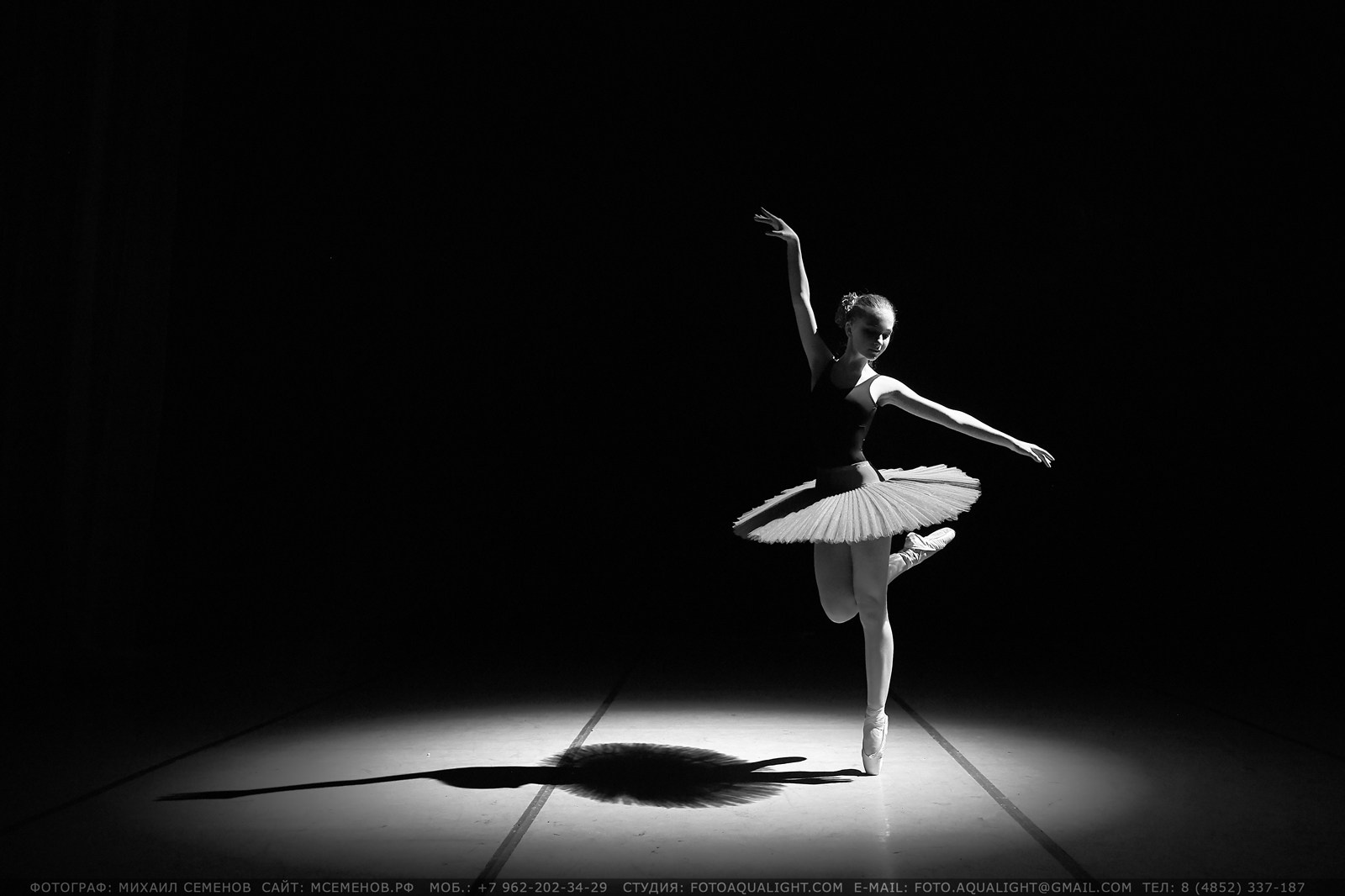 Детская БАЛЕТНАЯ фотосессия Фотограф Михаил Семенов, г. Ярославль