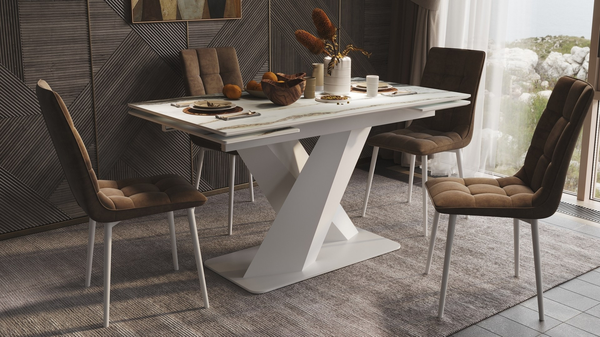 Обеденные группы MGS мебель. MGS мебель в Ростове-на-Дону. Высочайшее качество исполнения. Инновационные и классические материалы. MGS mebel Ростов