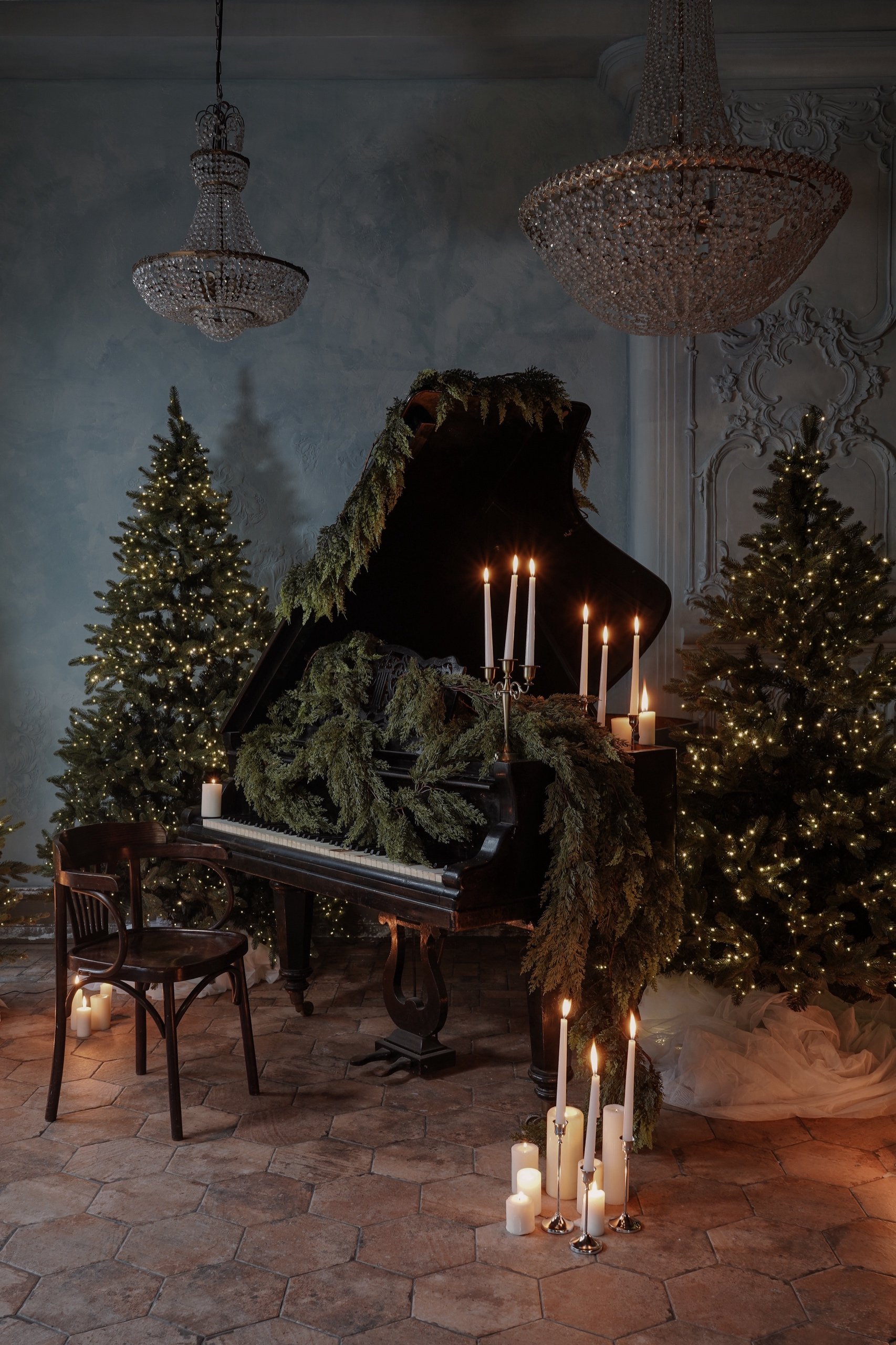 Новогодние студии, Новогодние залы для фотосессии в Санкт-Петербурге. Новогодние семейные фотосессии в СПб. Женский фотограф Санкт-Петербург Александра Колий