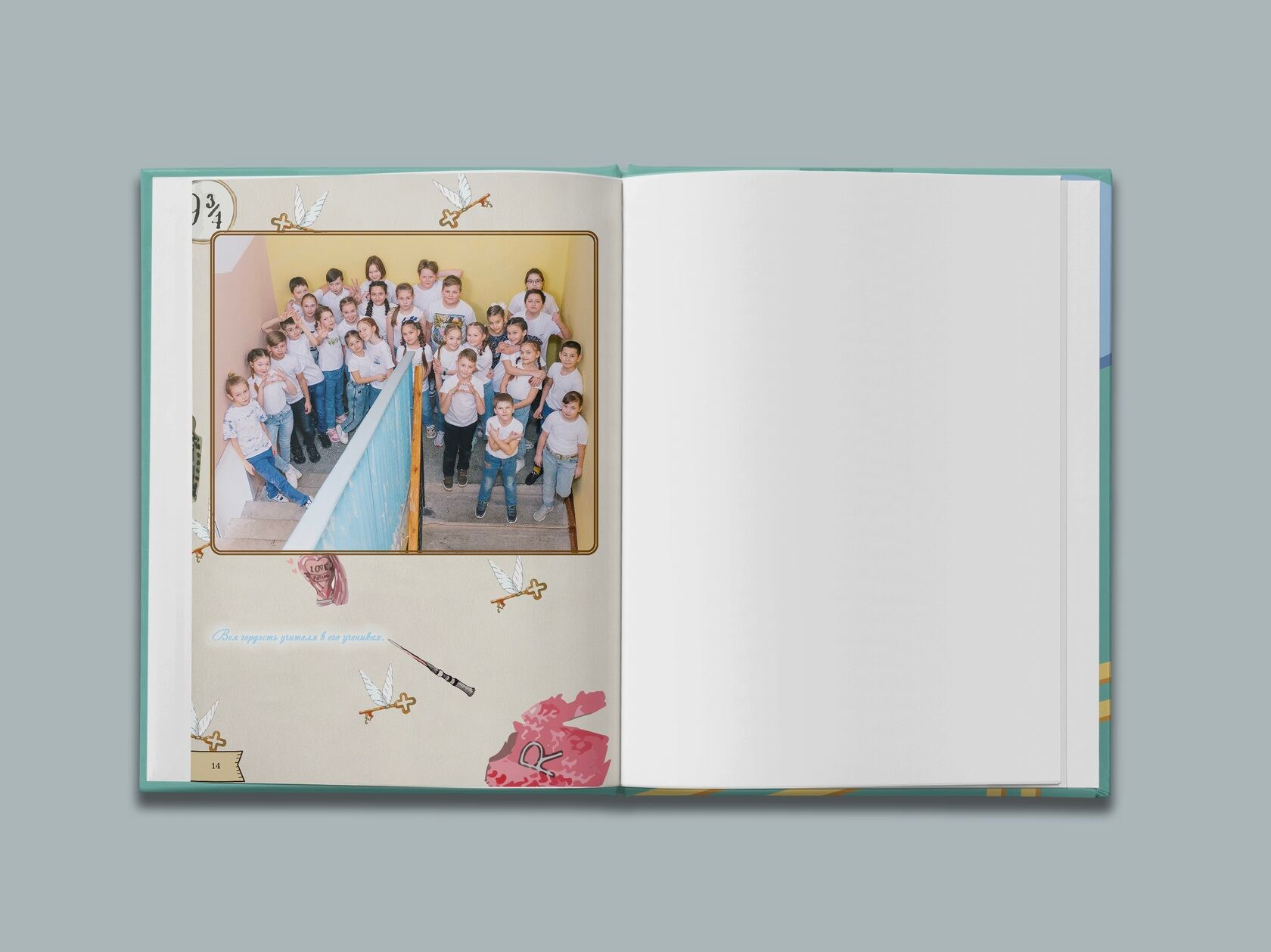 Выпускные альбомы 4 классов. Фотограф Николай Селуков