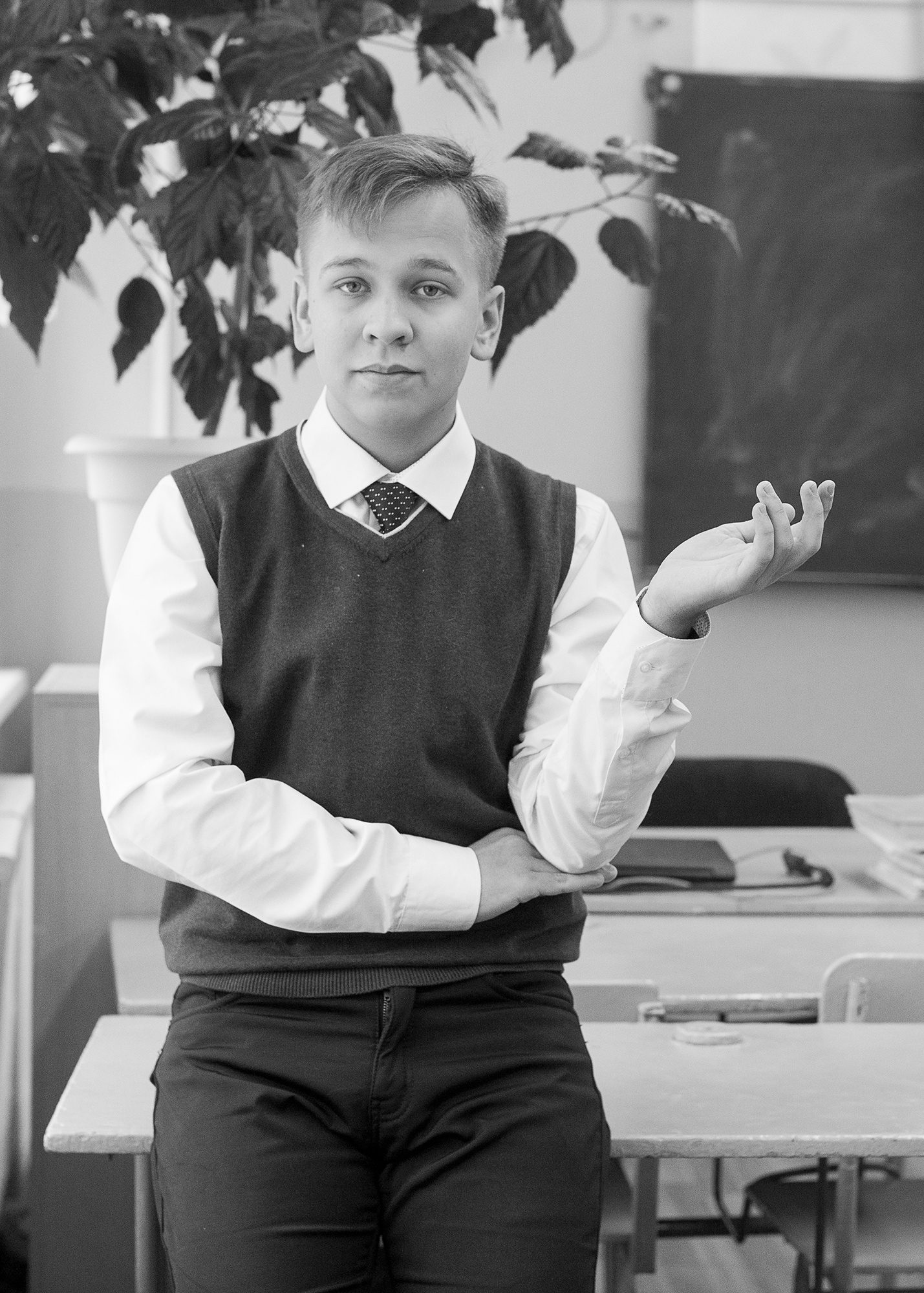 Выпускной альбом для старшей школы «Классика»