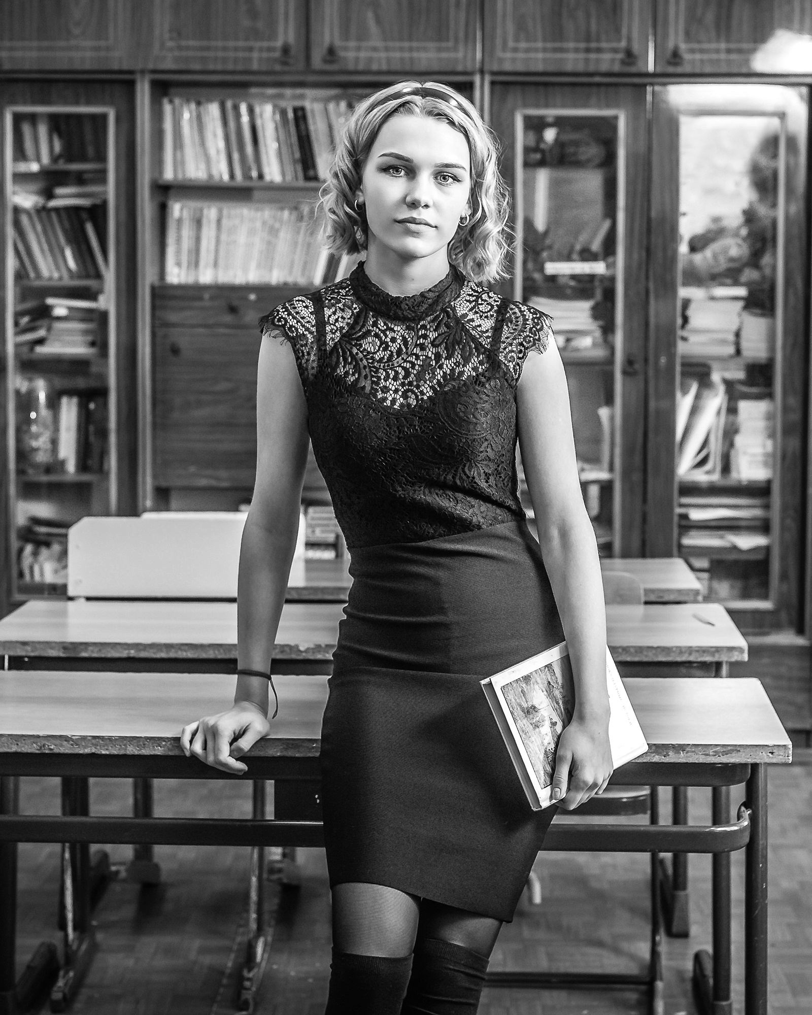 Выпускной альбом для старшей школы «Классика»