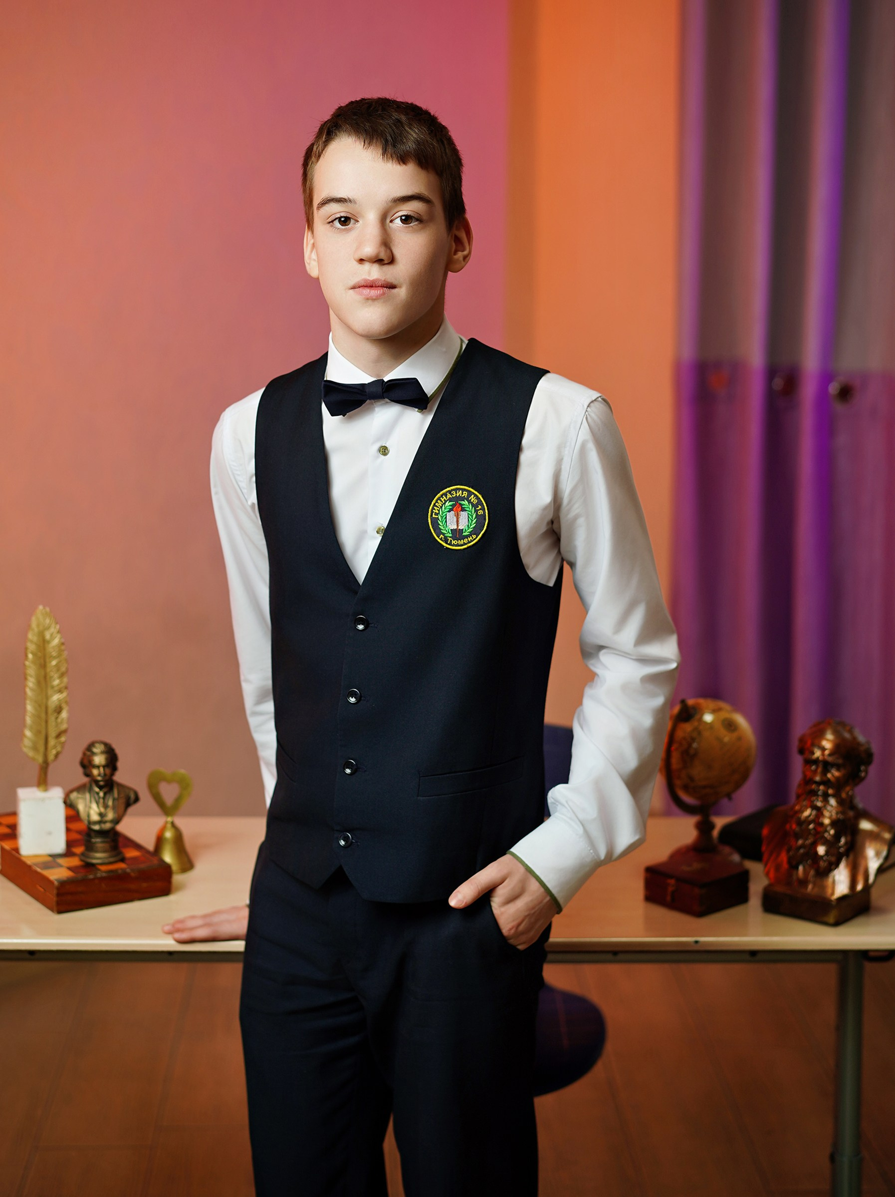 Виньетка + портреты. GOTRA — выпускные альбомы в Тюмени