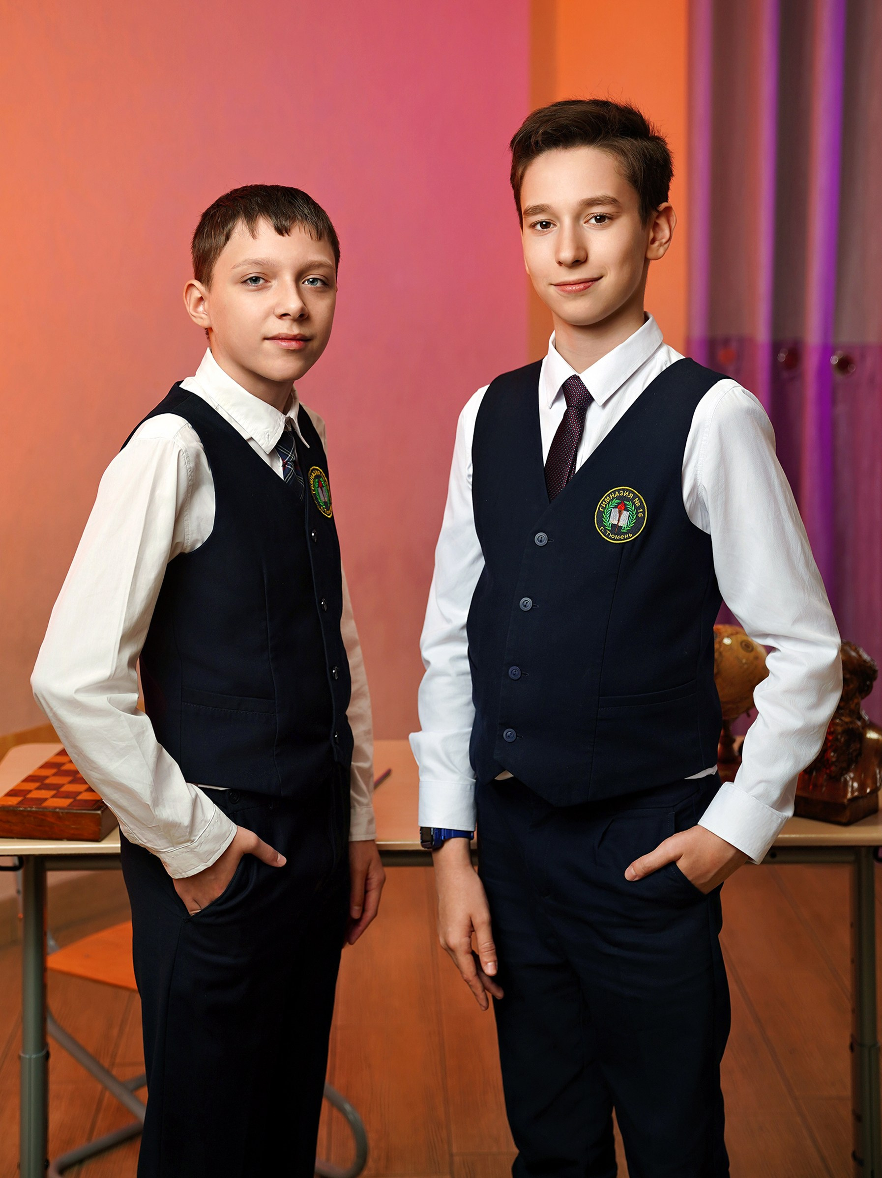 Виньетка + портреты. GOTRA — выпускные альбомы в Тюмени