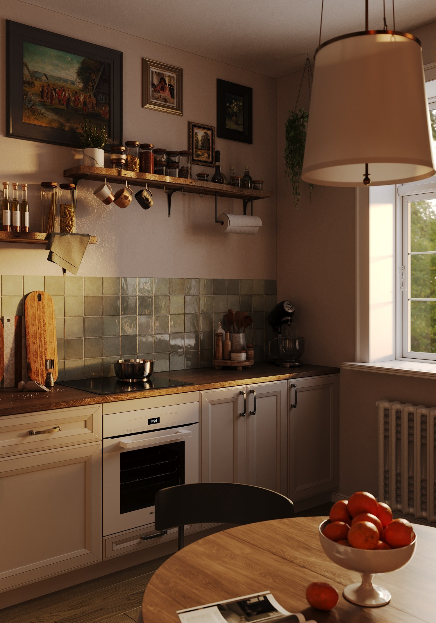 МК домик в деревне. Popov.Viz интерьерный 3D-визуализатор