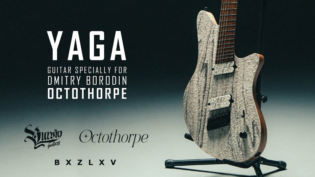 042 YAGA. Master of making guitars and basses to order