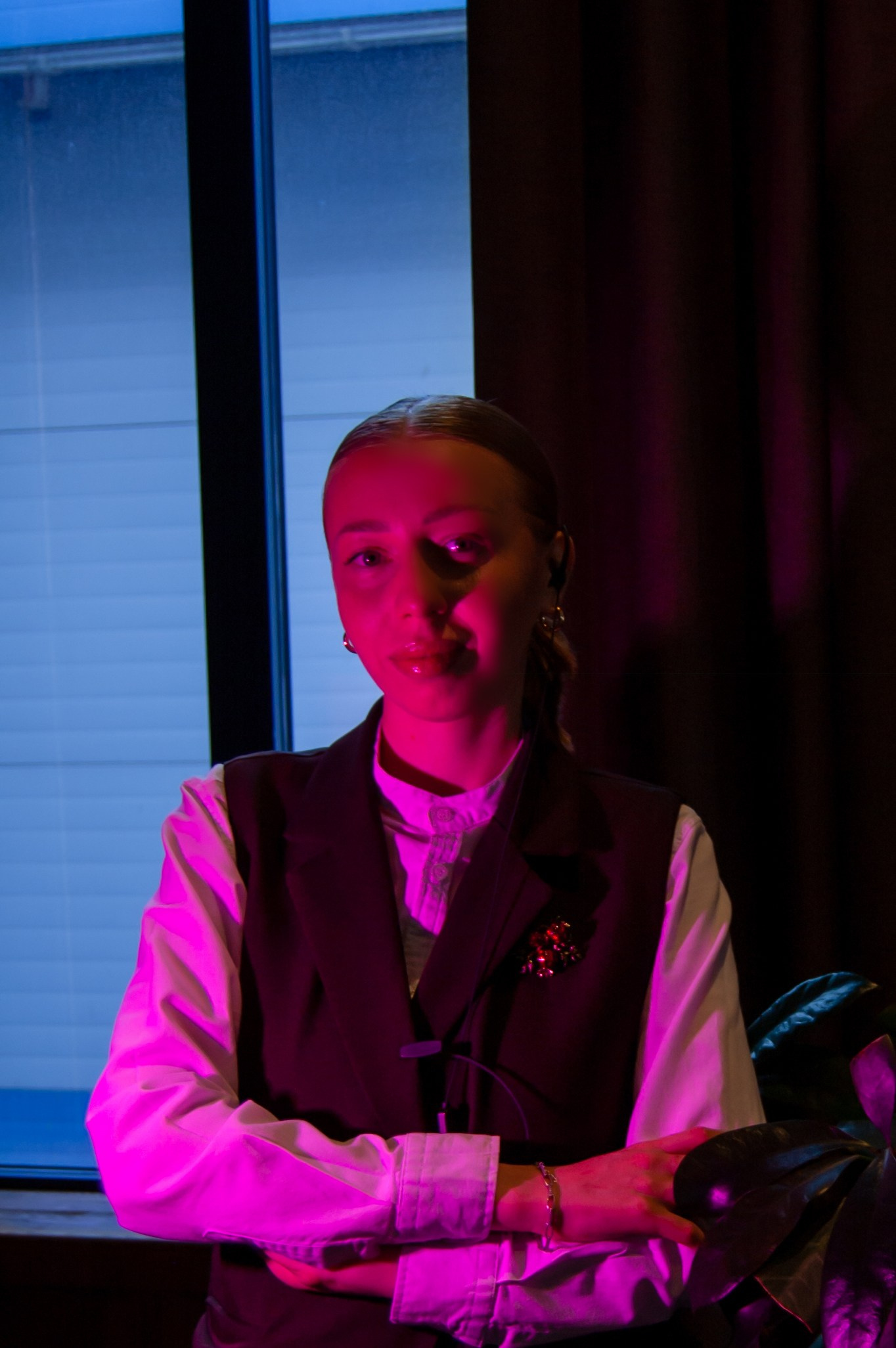 Портретная фотосессия для Леры в ресторане Мамули в Краснодаре. Портретный фотограф в Краснодаре Слава Никитин