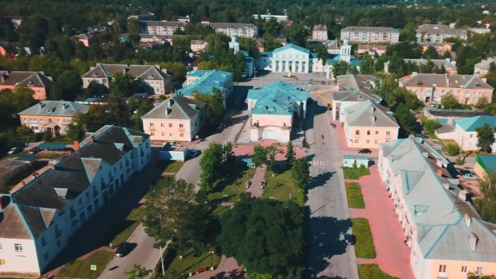 Маленький город с большим сердцем. Дворец Культуры г. Заволжья