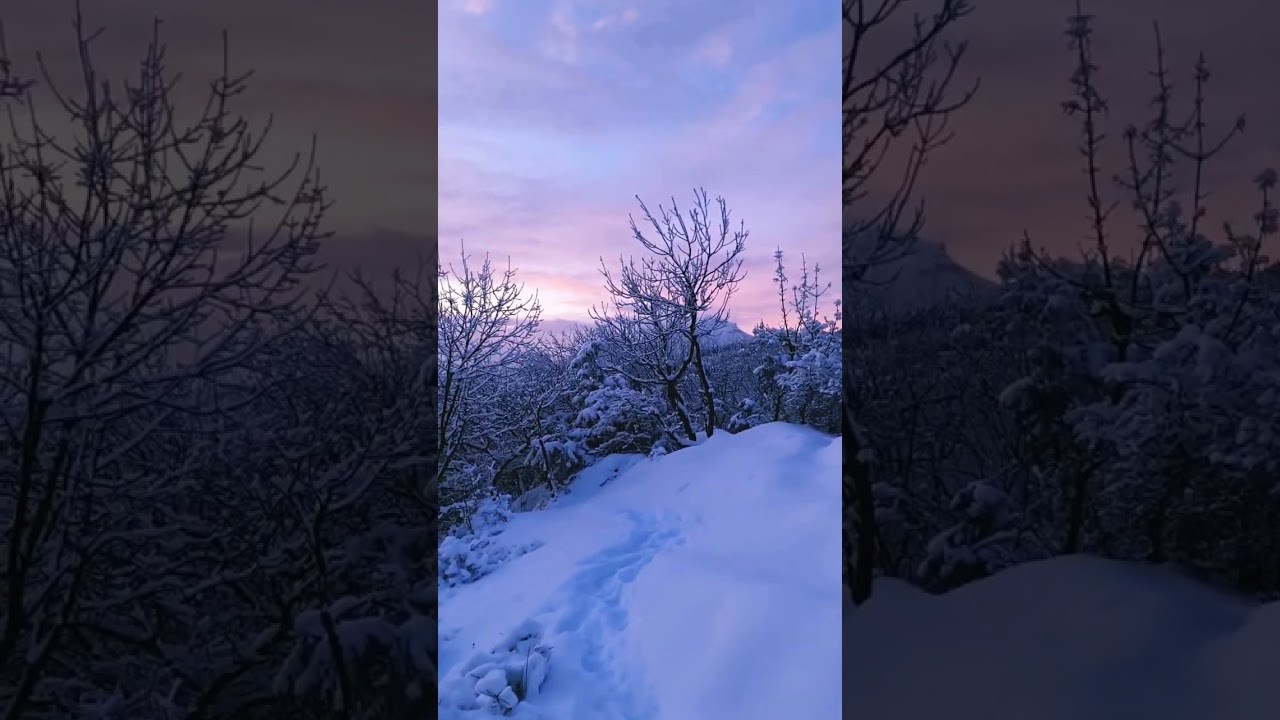 Снегопад в Пятигорске. Зимнее КМВ. Красота Кавказа в каждом кадре. Фотосайт Андрея Прокопенко