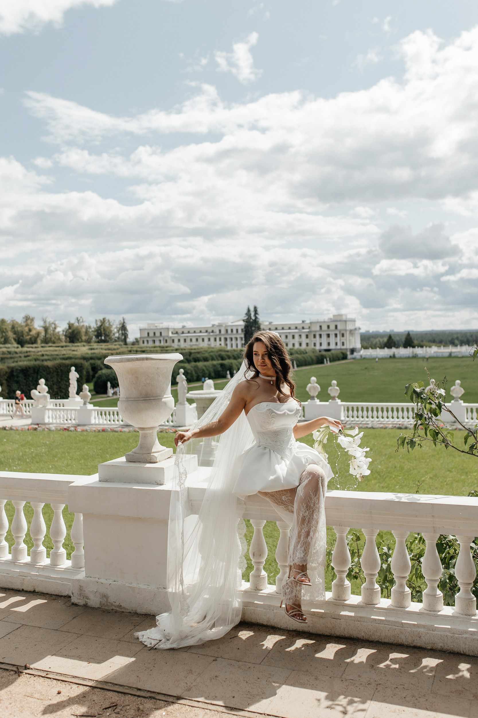 Свадебная прогулка в усадьбе Архангельское