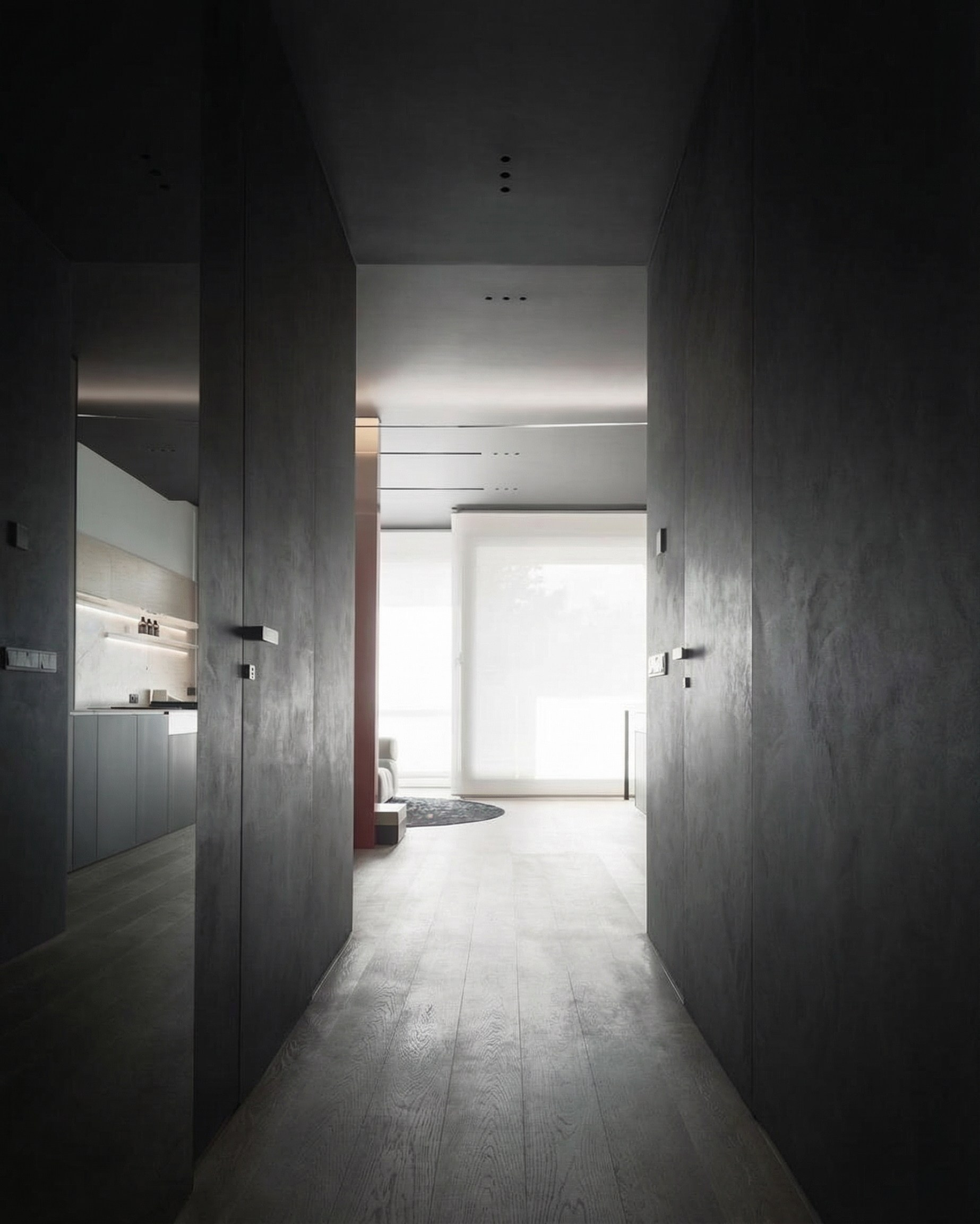 Дизайн квартиры 80 м² в стиле минимализм | Дизайнер Валерия Котович