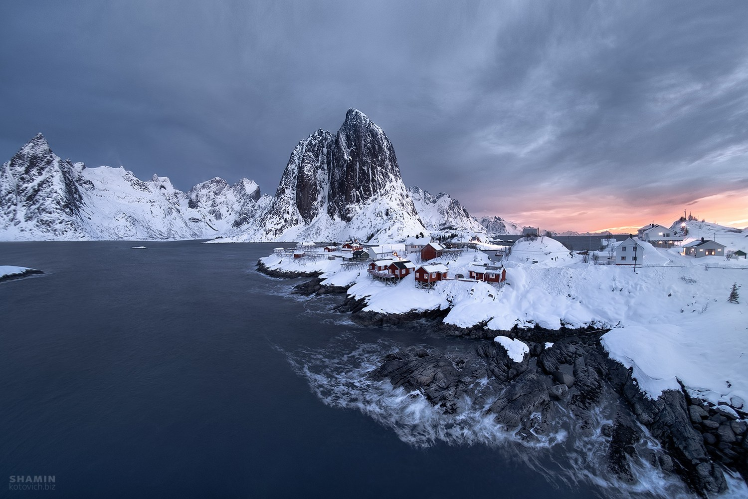 Лофотенские острова — пейзажи, северное сияние и море. Фотограф Константин Шамин. Фотограф Константин Шамин
