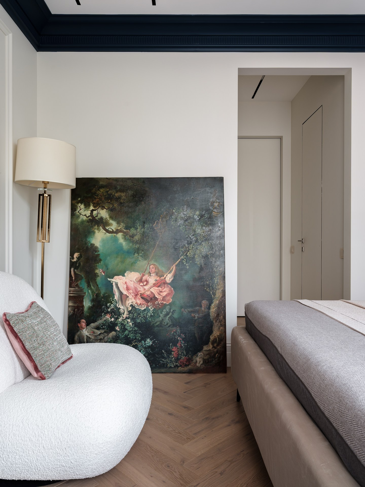 Проект: Б. Черемушкинская | Элегантная мягкость интерьера