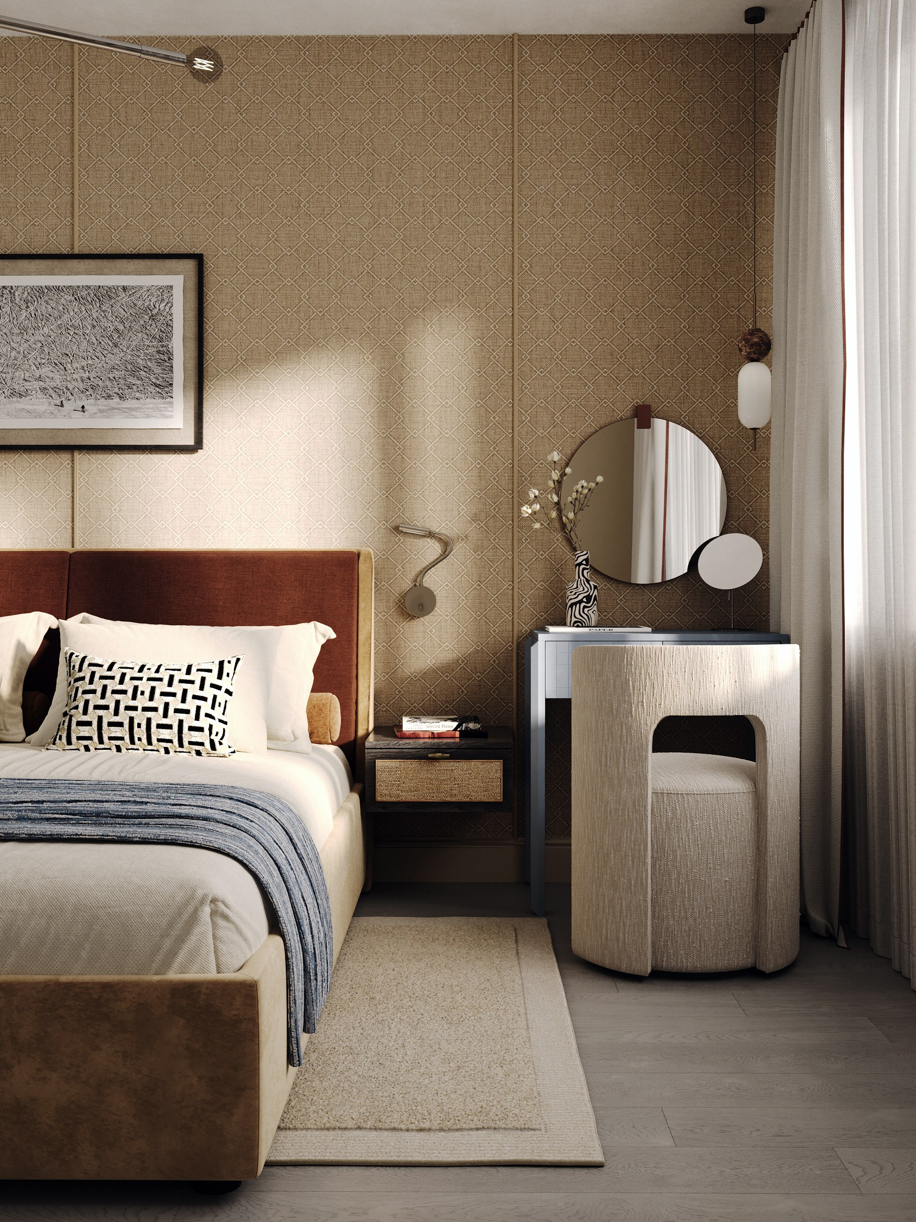 Interior Visualization by Valerie Stetyukevich