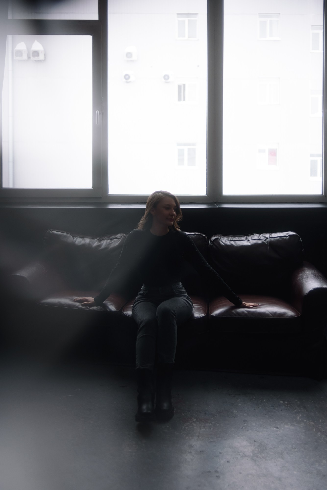 ЧБ портрет в Тюмени | Фотограф Дарья Мустафина. Портретный фотограф Тюмень Дарья Мустафина