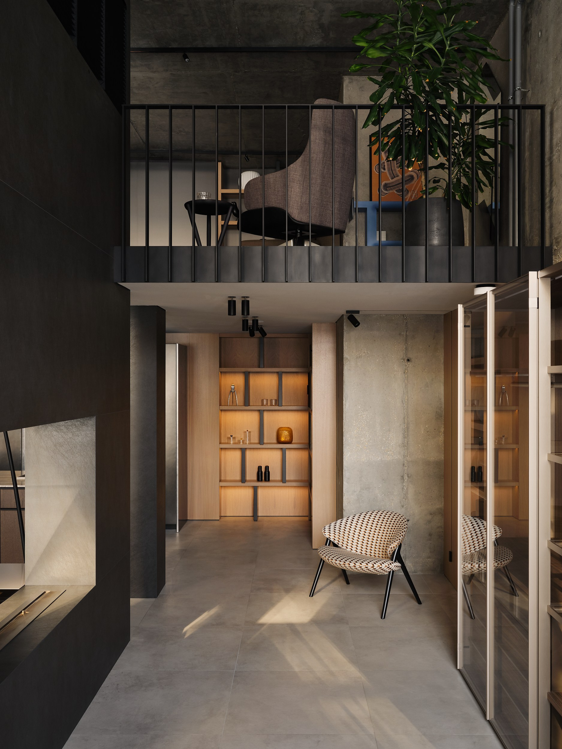 MANU Interior showroom in Saratov Russia designed by QUADRUM STUDIO