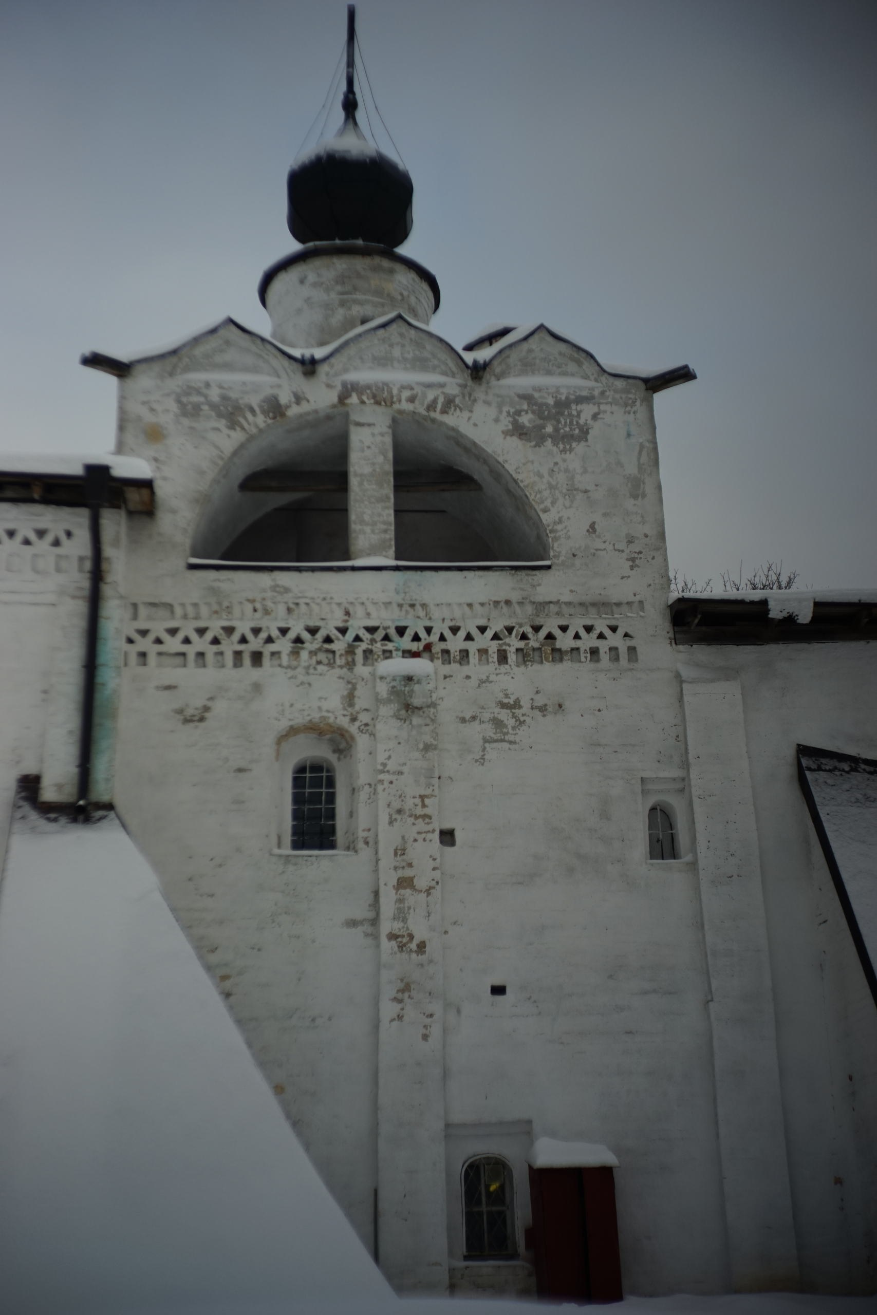 Кирилло-Белозерский монастырь, чудо Вологодской области, Кириллов зимой