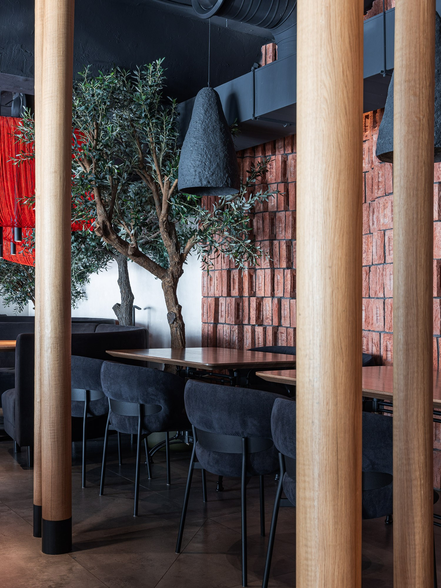 HVANCH restaurant in Saratov Russia designed by QUADRUM STUDIO