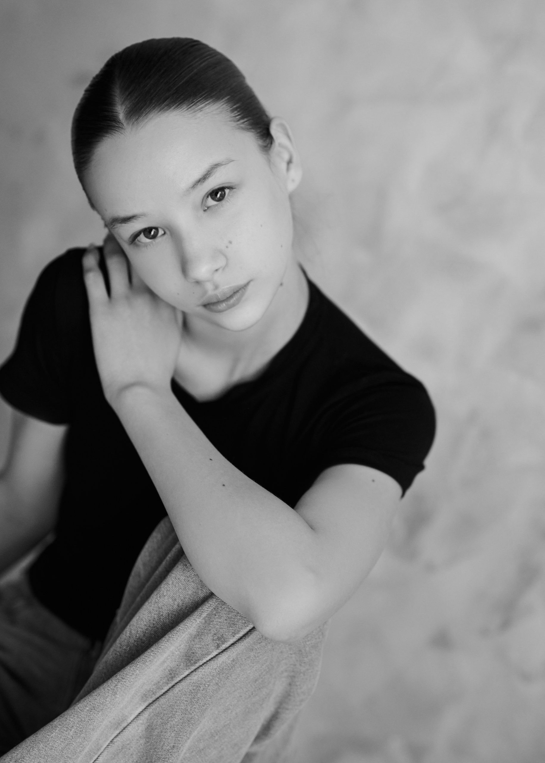 Фотосессия с живыми цветами