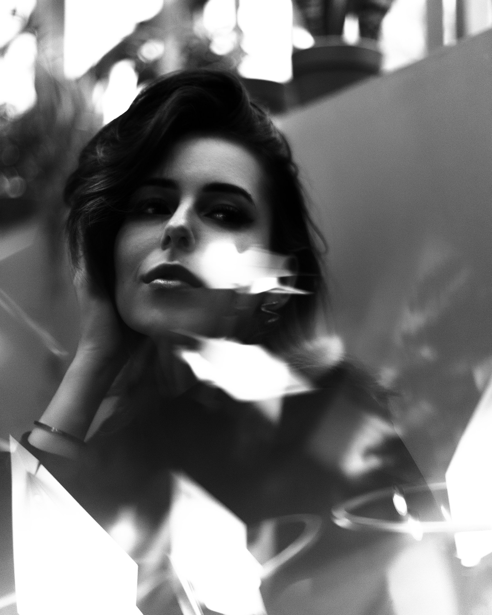 Девушка в ресторане Оранжерея