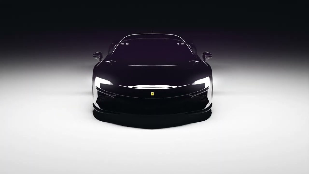 FerrariSF90. Архитектурная визуализация