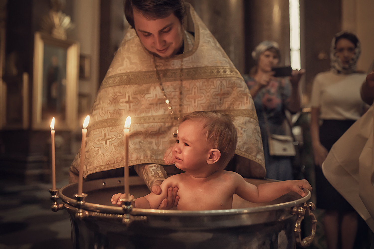 Фотограф на Крещение в Санкт-Петербурге