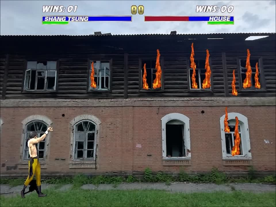 Urban fights. Художник Рыбак Николай