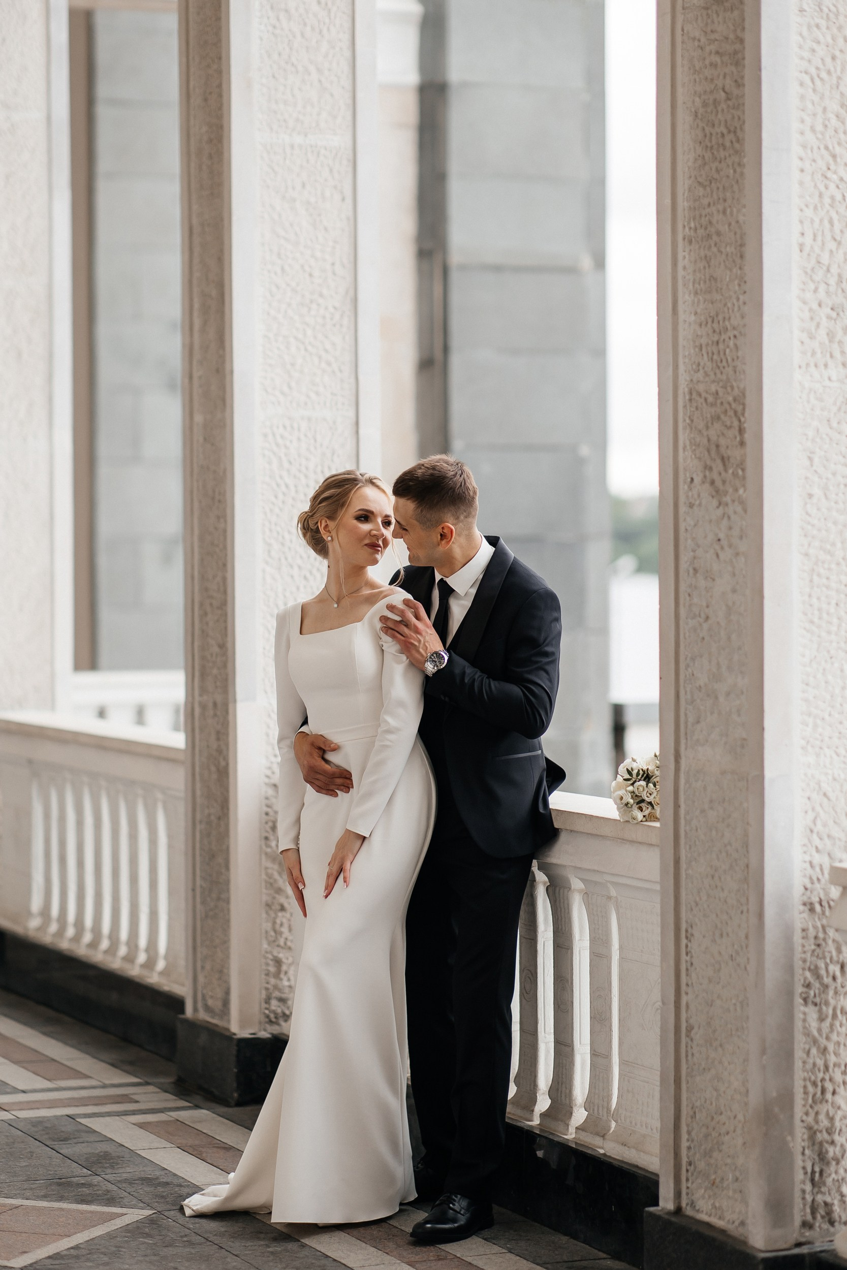 Свадебная фотосессия на Северном Речном вокзале в Москве