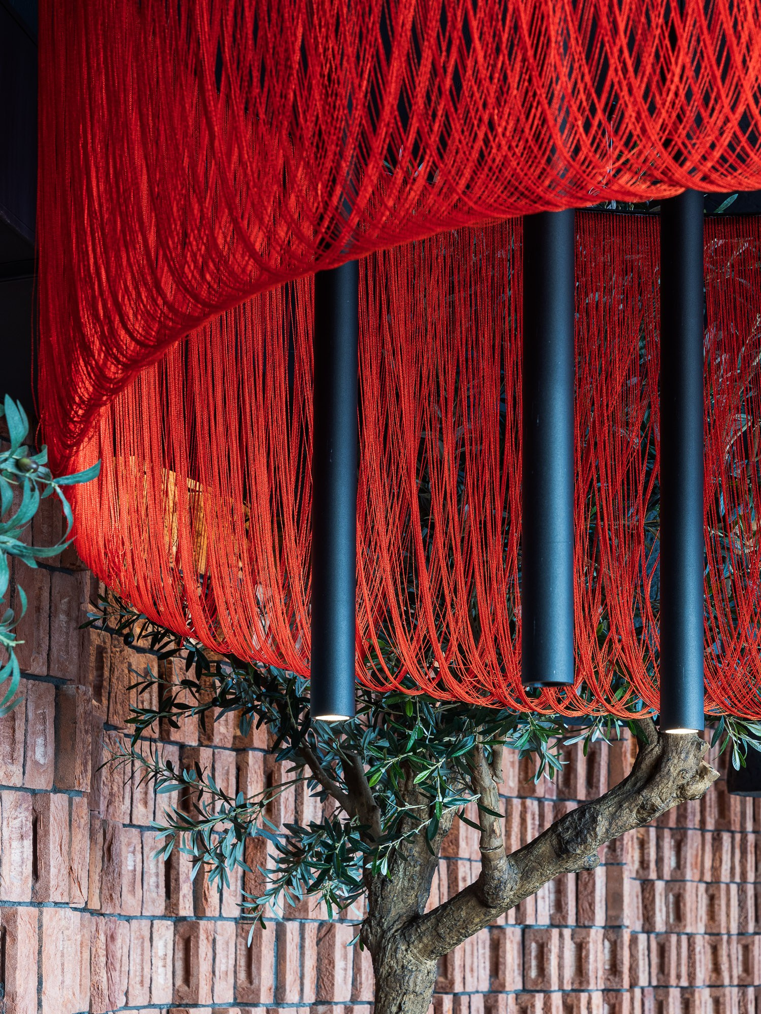 HVANCH restaurant in Saratov Russia designed by QUADRUM STUDIO