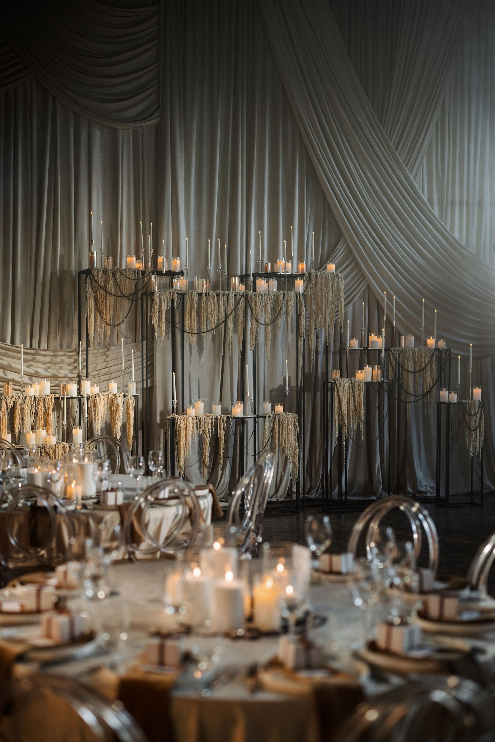 световое оформление свадьбы в The Hide Нижний Новгород