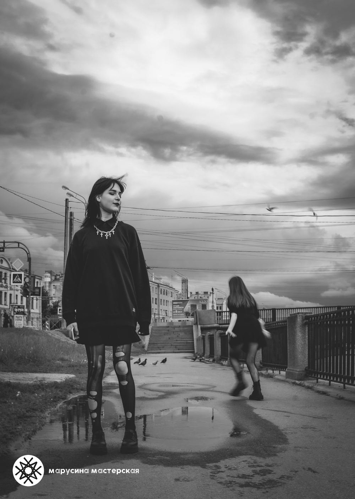 Фотография с проработанной композицией и светом