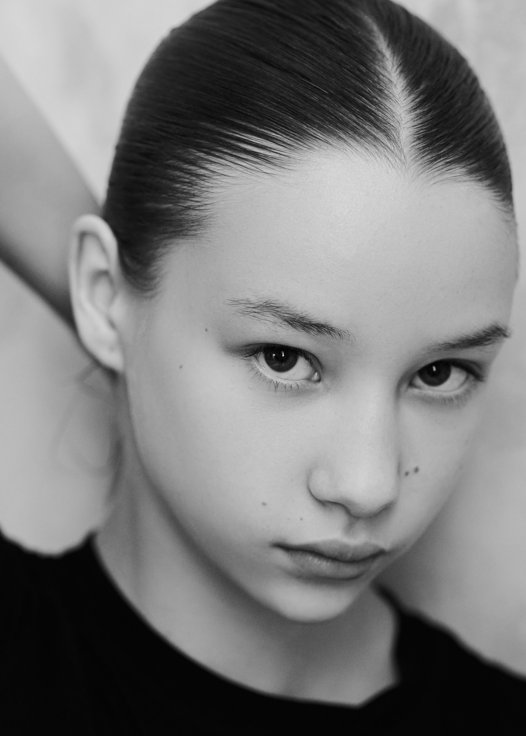 Фотосессия с живыми цветами