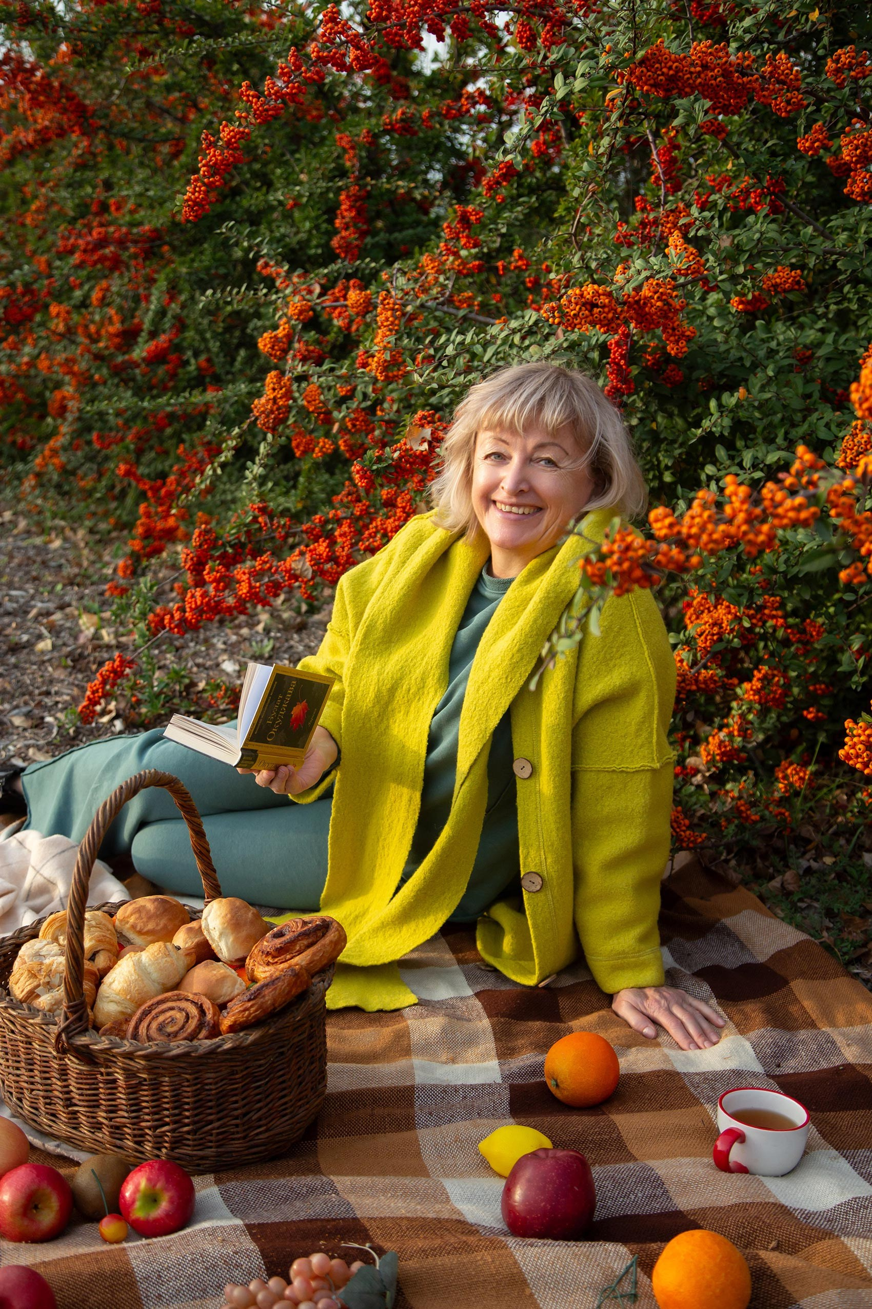 Индивидуальная фотосессия для женщины осенью