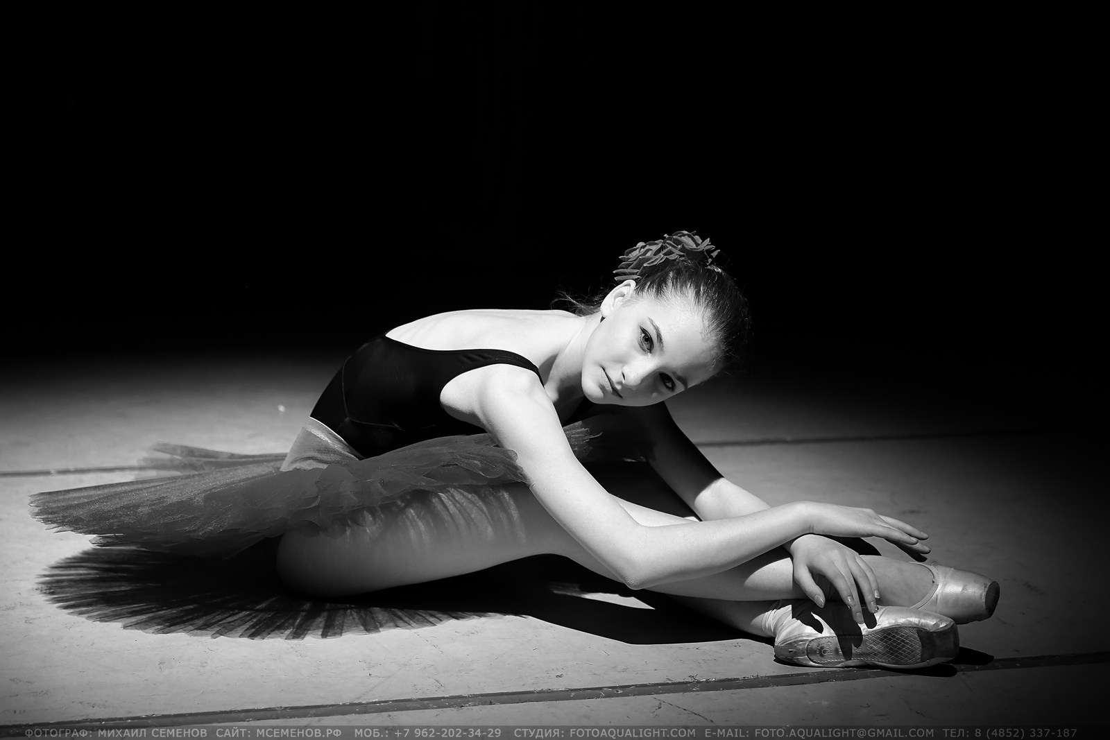 Детская БАЛЕТНАЯ фотосессия Фотограф Михаил Семенов, г. Ярославль